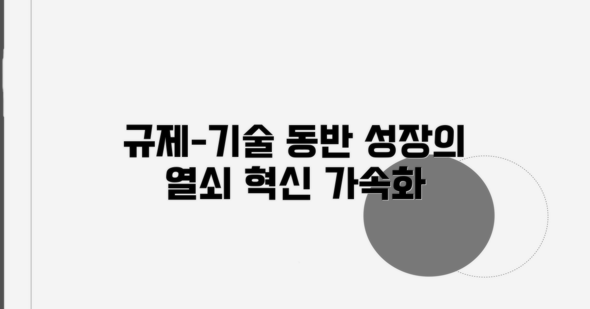 규제와 기술, 동반 성장의 열쇠