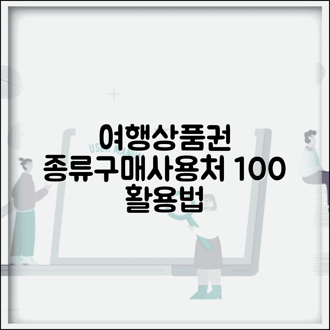 여행상품권 종류 구매 사용처 | 여행 상품권 완벽 활용 가이드