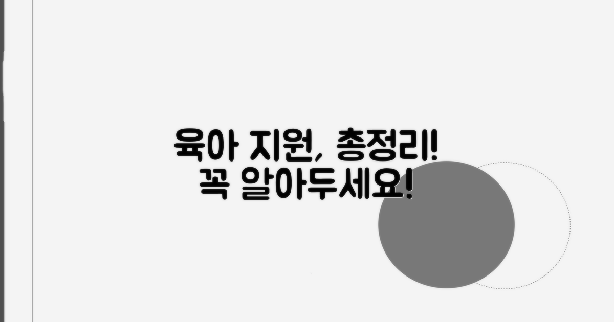 육아 지원 제도 개요