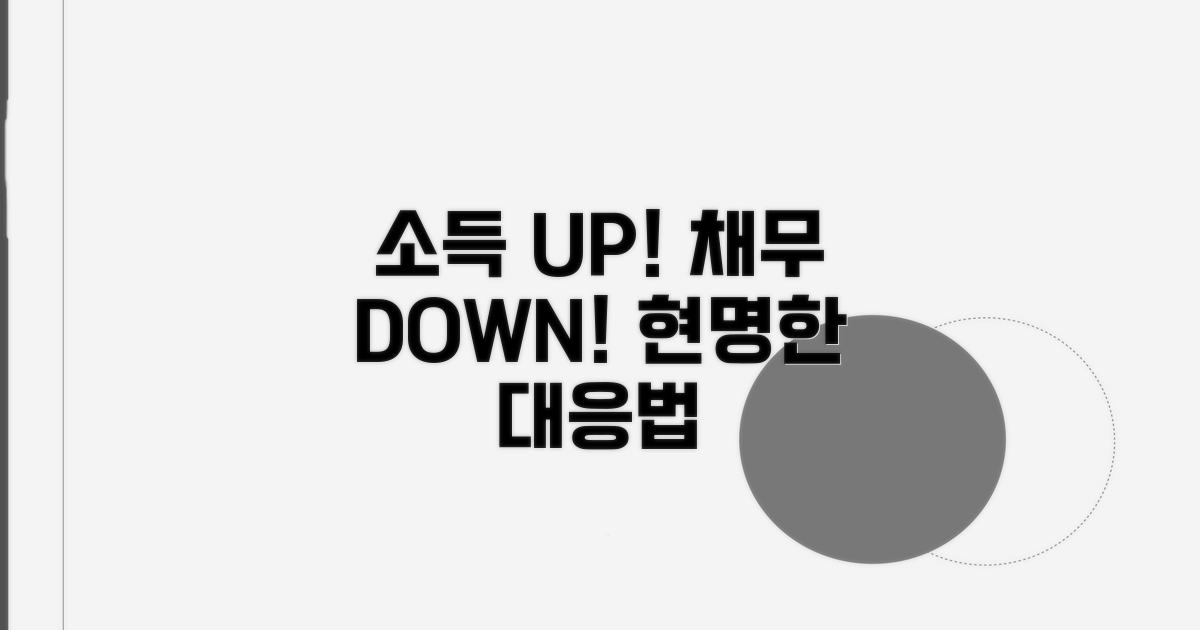 소득 변화 시 채무조정 대응법