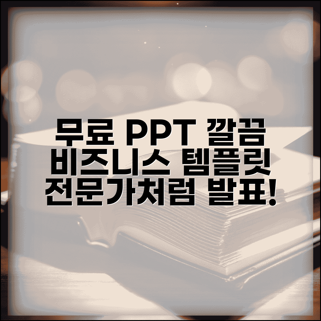 무료 템플릿 파워포인트 프레젠테이션 | 비즈니스 발표용 깔끔하고 전문적인 PPT 템플릿
