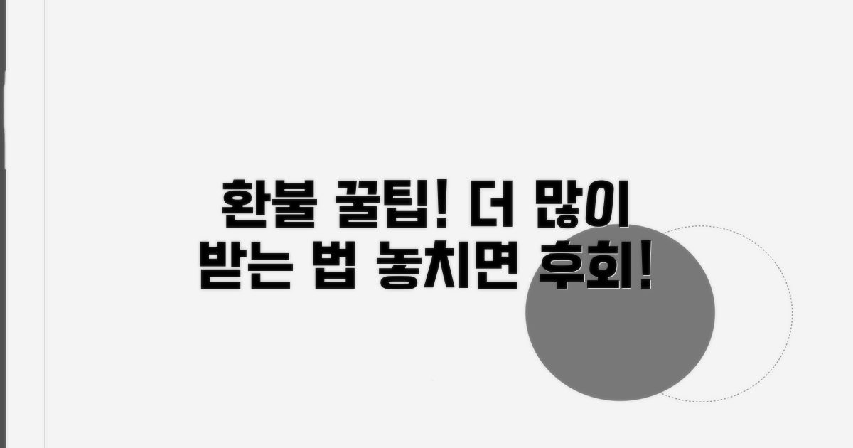 더 유리한 환불 받는 꿀팁 모음