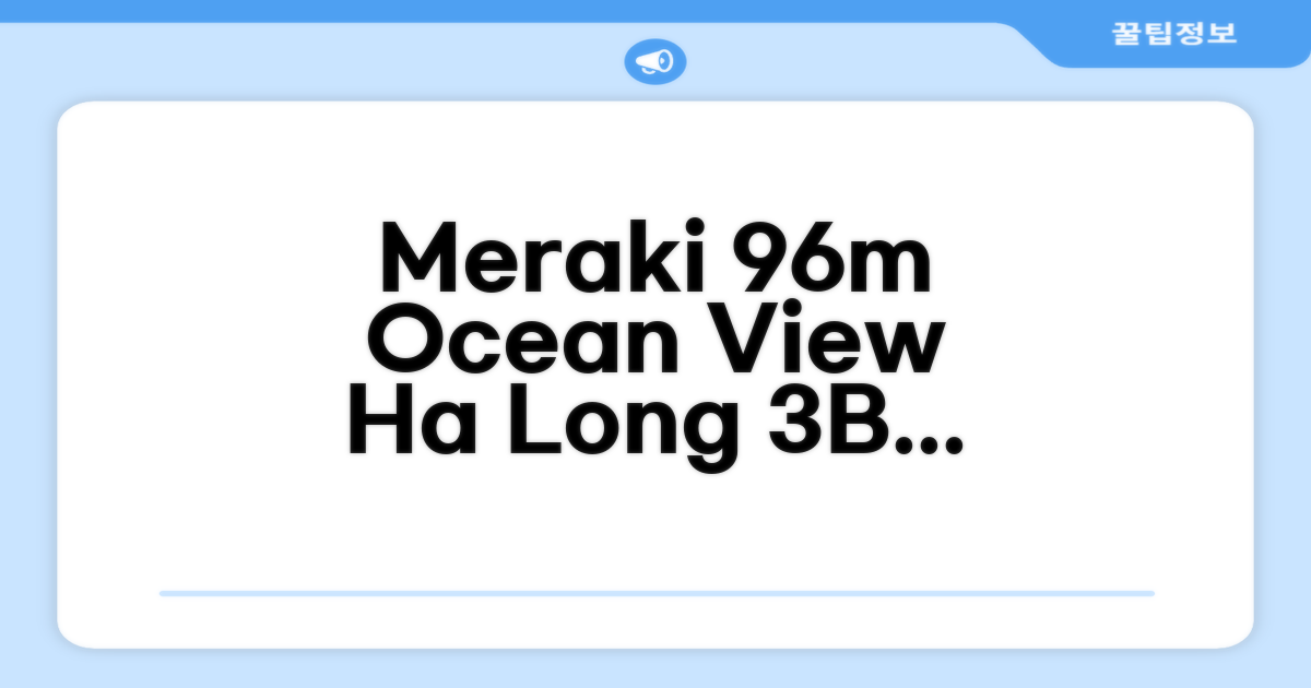 하롱의 아파트먼트 96m² 침실 3개 프라이빗 욕실 2개 Meraki 3 BRs Ocean View Ha Long homestay 숙박 후기