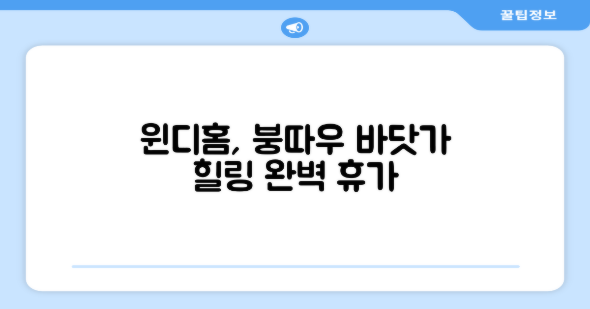 붕따우에서 머문 윈디 홈