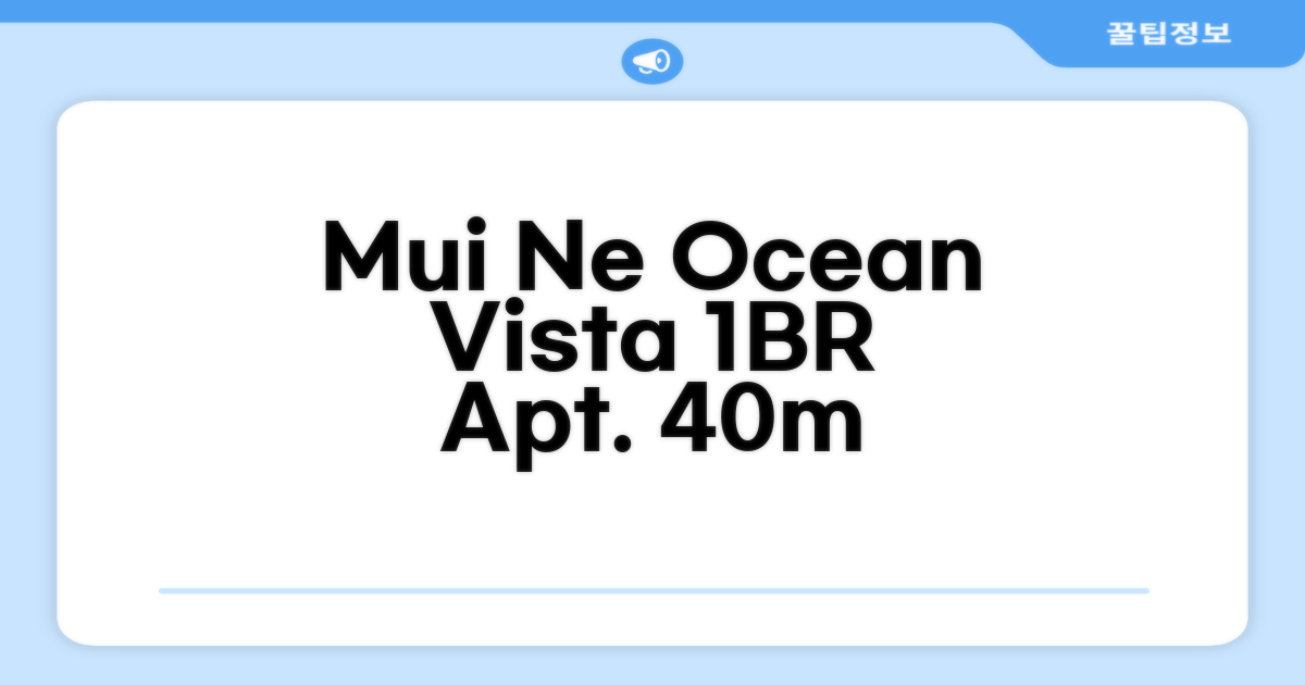 무이네의 아파트먼트 40m² 침실 1개 프라이빗 욕실 1개 OCean Vista -C 후기