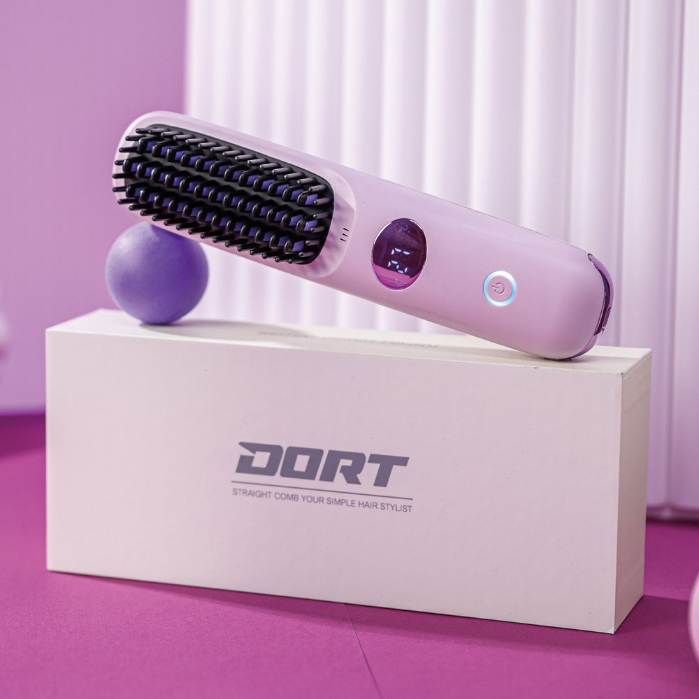 독일 도르트 LED 무선 빗고데기 1세트 올인원 선없는 휴대용 뿌리 볼륨 초경량 셀프 상세 이미지 2