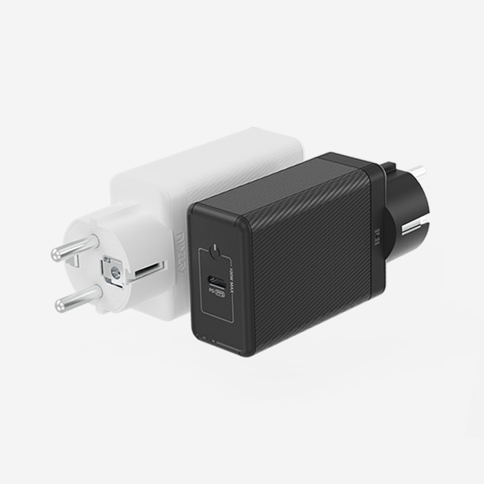 USB PD 100W PPS GaN 접지 초고속 충전기 GS510 블랙 상세 이미지 1