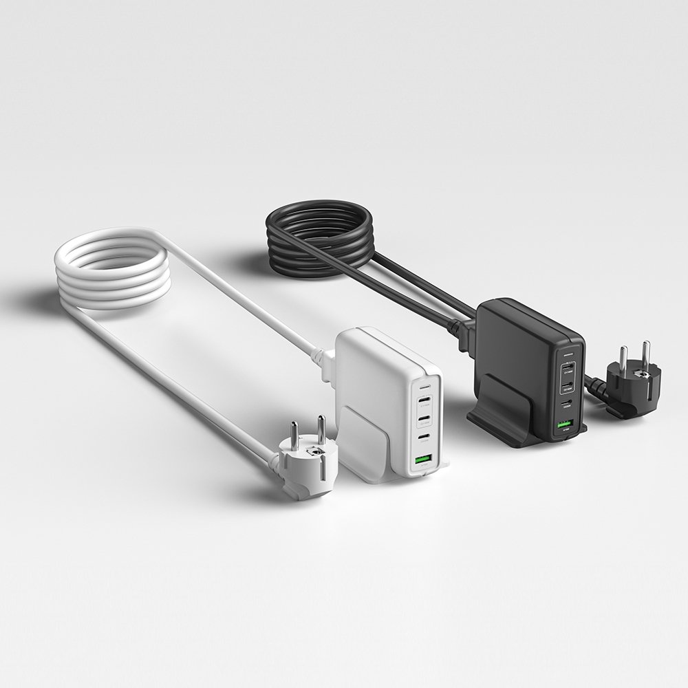 140W PD3.1 GaN 4포트 접지 멀티 초고속 충전기 상세 이미지 2