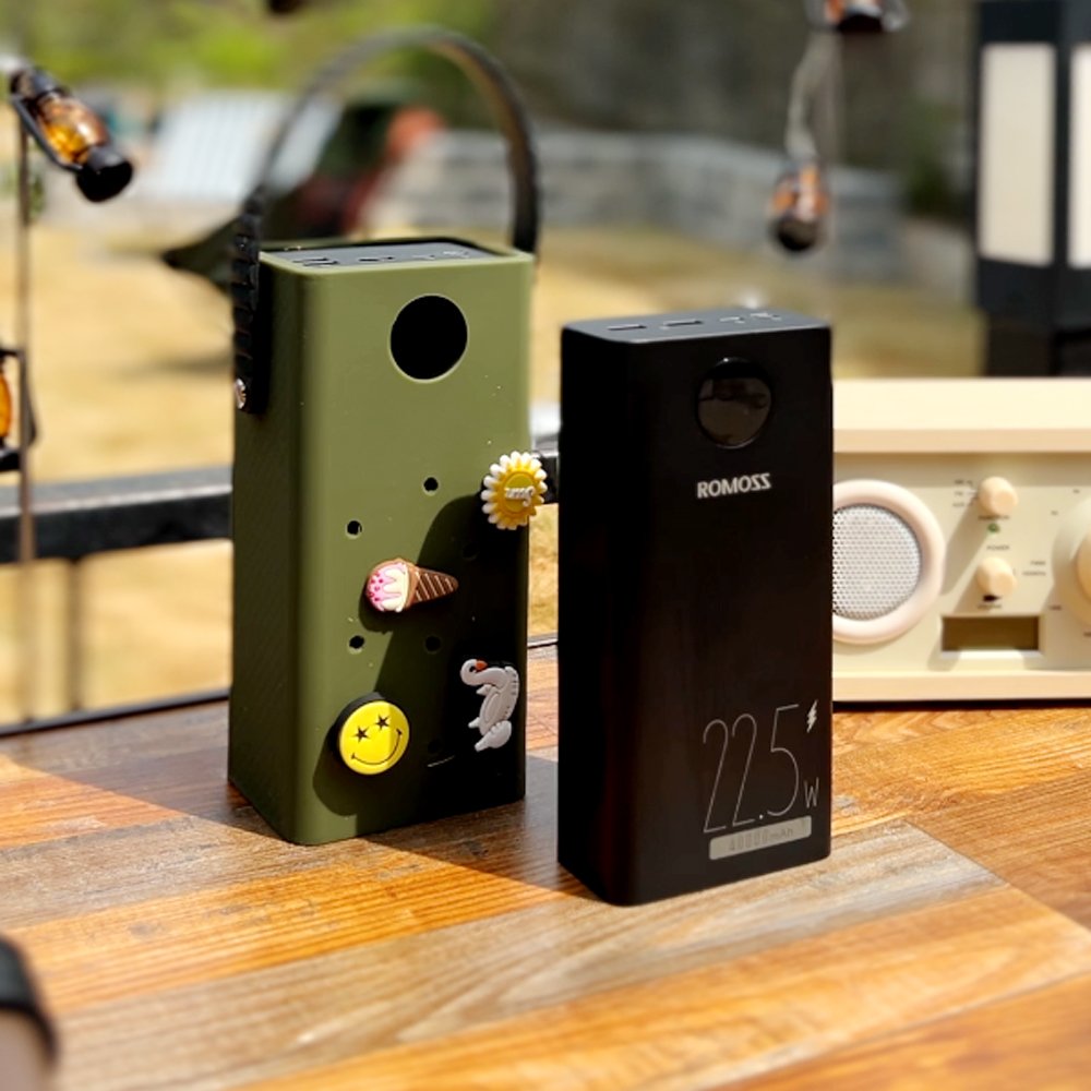 로모스 PEA40 시리즈 PEA40PF 고속충전 대용량 차박 캠핑용 보조배터리 40000mAh 상세 이미지 2