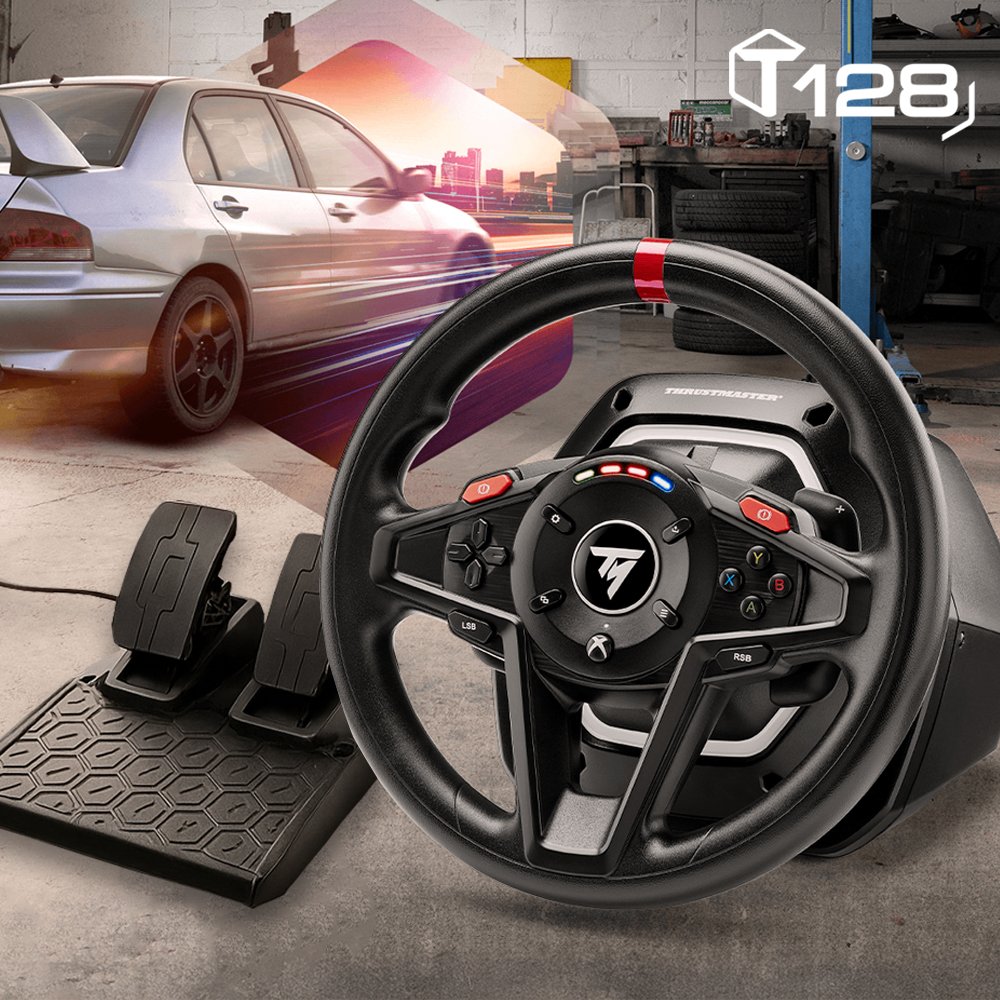 트러스트마스터 T128 레이싱휠 (PS,XBOX) 상세 이미지 1