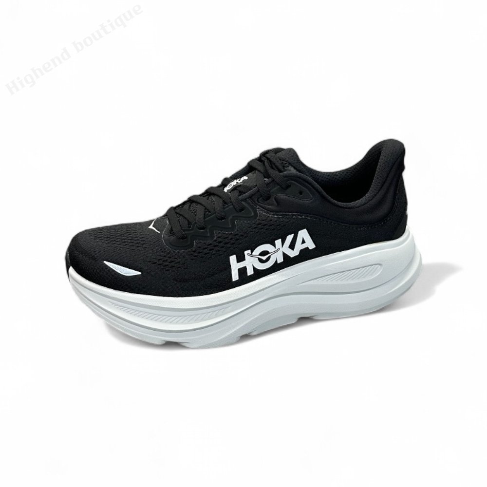 호카 본디 9 런닝화 운동화 블랙다크 화이트 상세 이미지 2