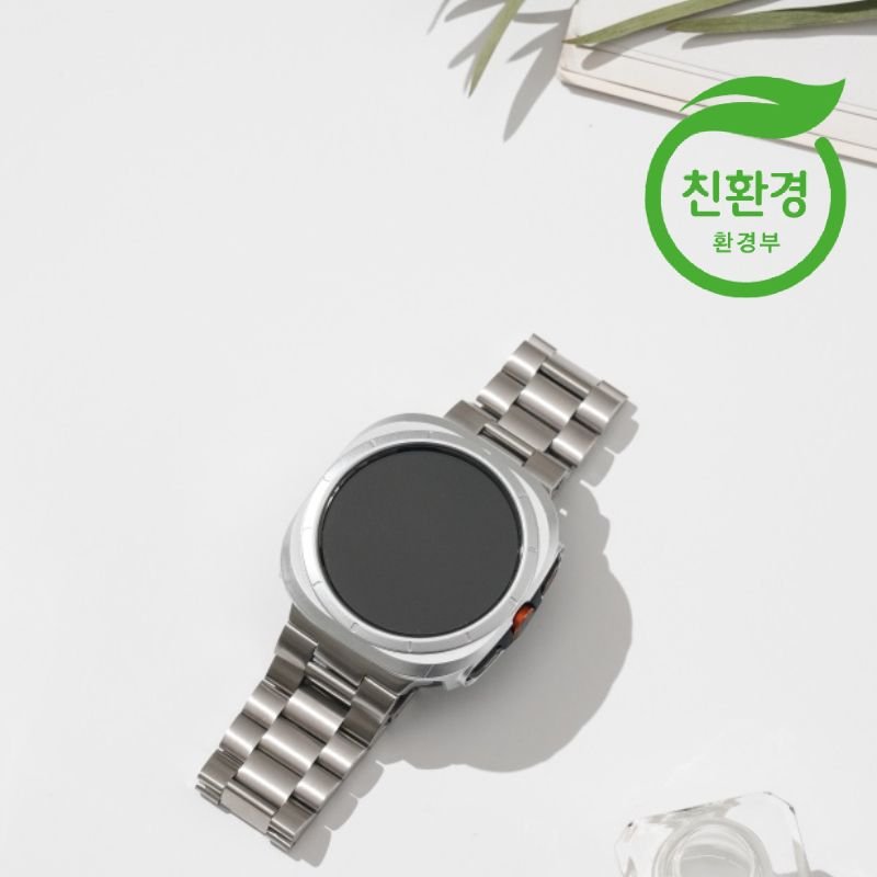 갤럭시워치8 클래식 메탈 스트랩 시계줄 교체 원클릭 밴드 40mm 44mm 46mm 호환 상세 이미지 1