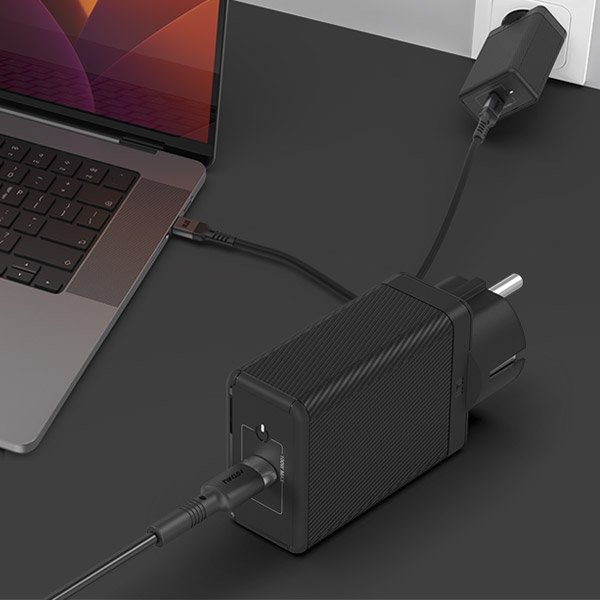 USB PD 100W PPS GaN 접지 초고속 충전기 GS510 블랙 상세 이미지 2