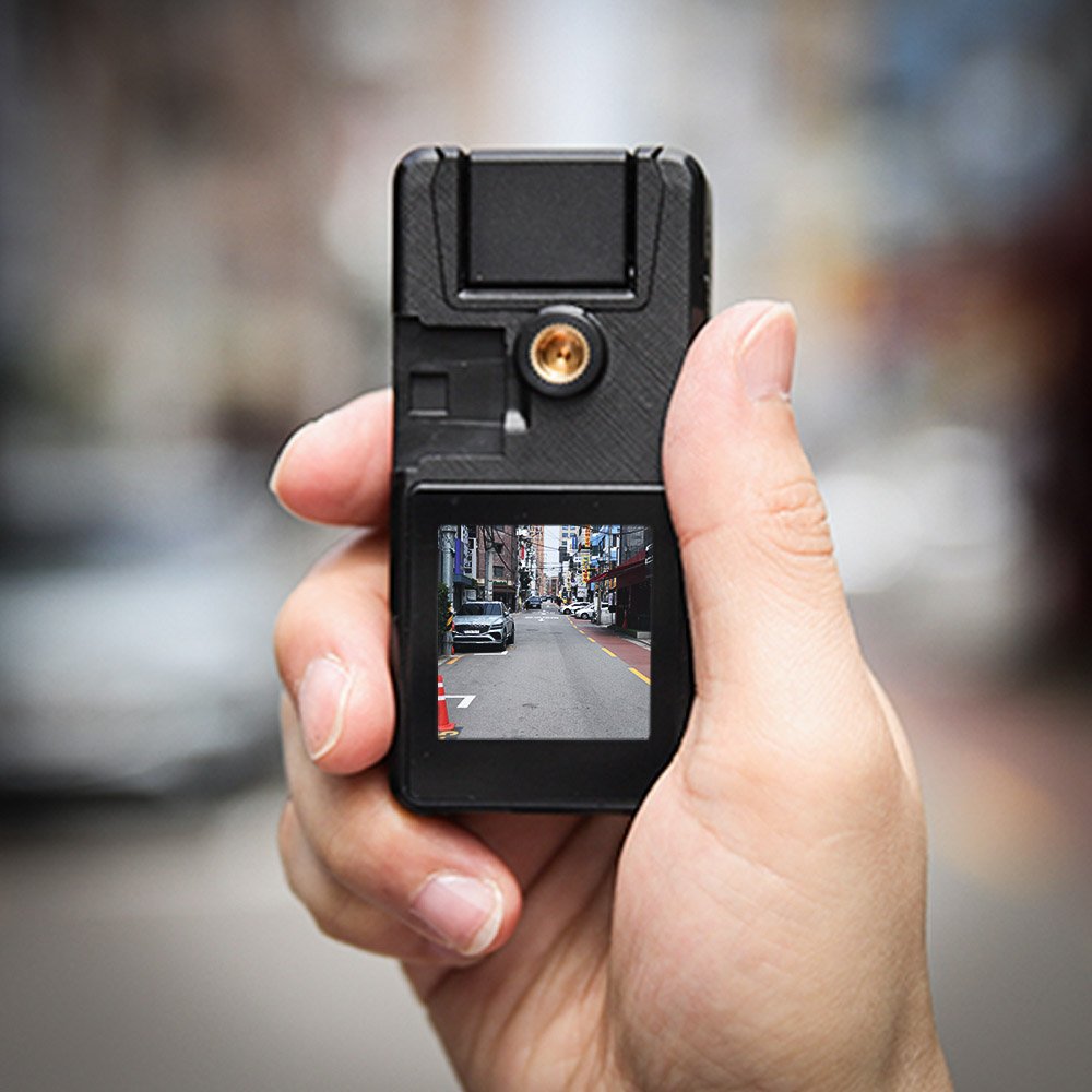 칼더 FHD 고화질 화면 바디캠 14시간 장시간 녹화 자전거 오토바이 바이크 블랙박스 상세 이미지 1