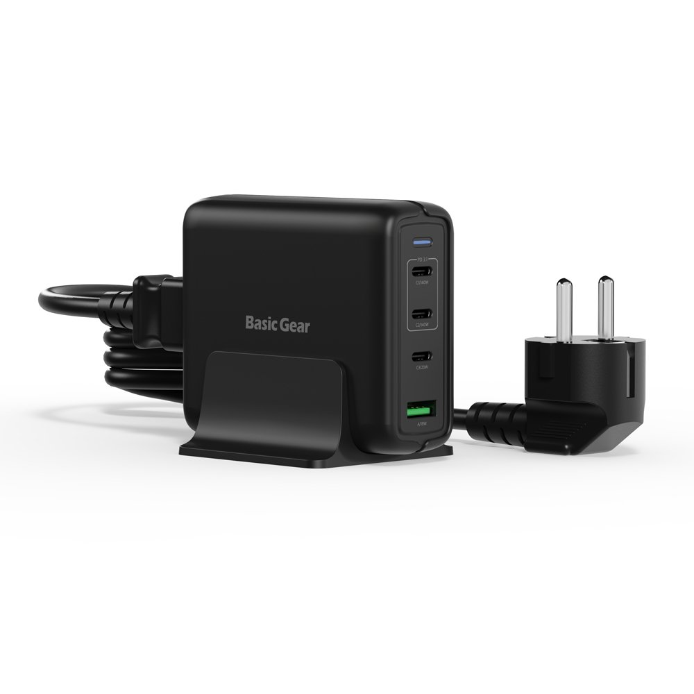 140W PD3.1 GaN 4포트 접지 멀티 초고속 충전기 상세 이미지 2