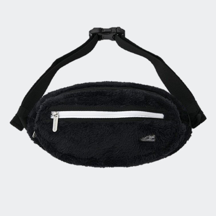 뉴발란스 털 힙색 웨이스트백 보아 미니 가방 블랙 상세 이미지 1