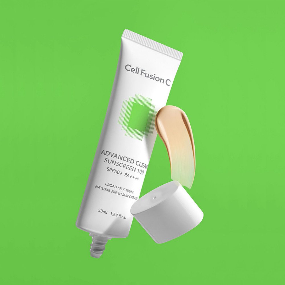 셀퓨전씨 어드밴스드 클리어 썬스크린 50ml+50ml / 데일리 수부지 프라이머 모공 요철 커버 베이스 선크림 상세 이미지 2