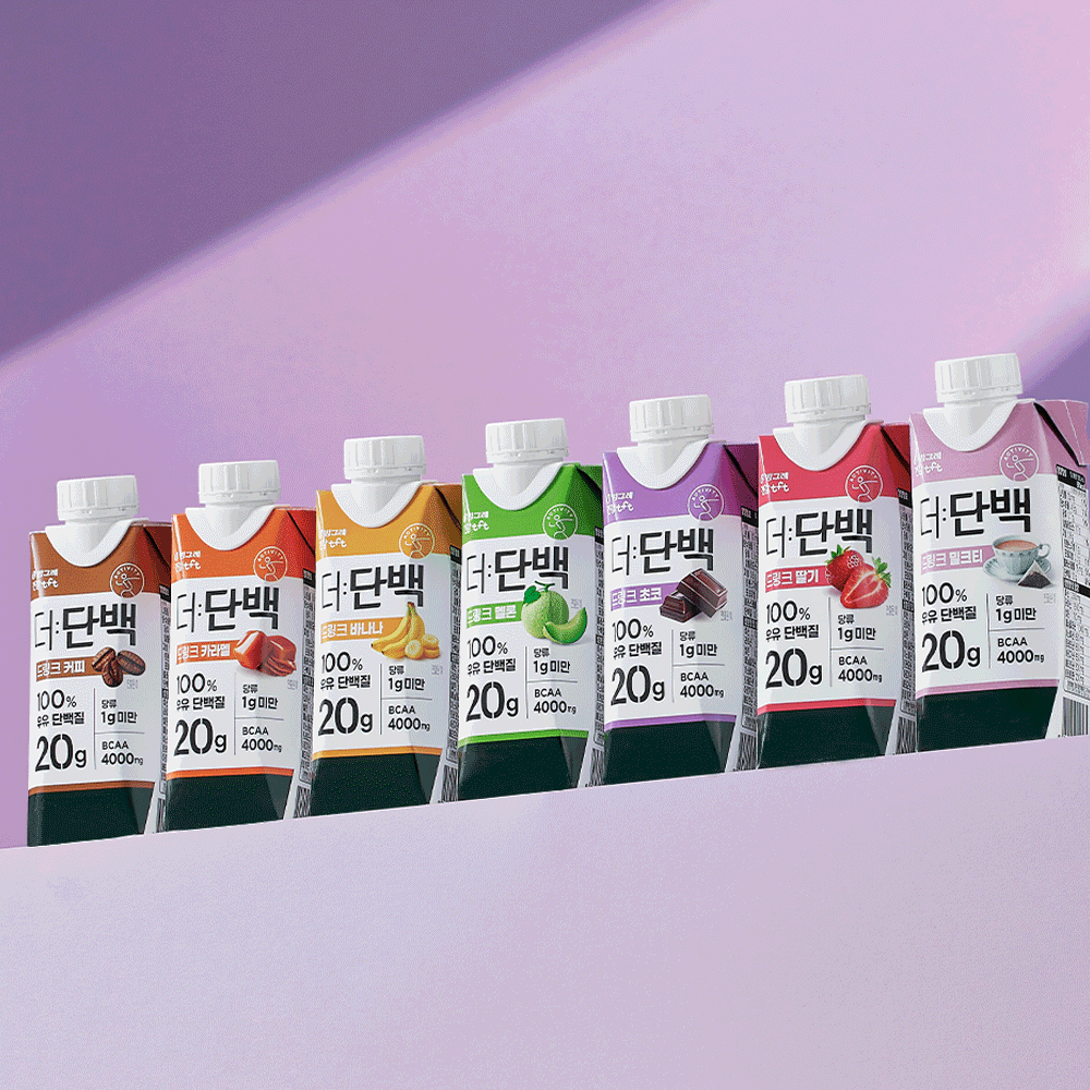 빙그레 더단백 250ml 6종 혼합 18개 단백질 음료 상세 이미지 2