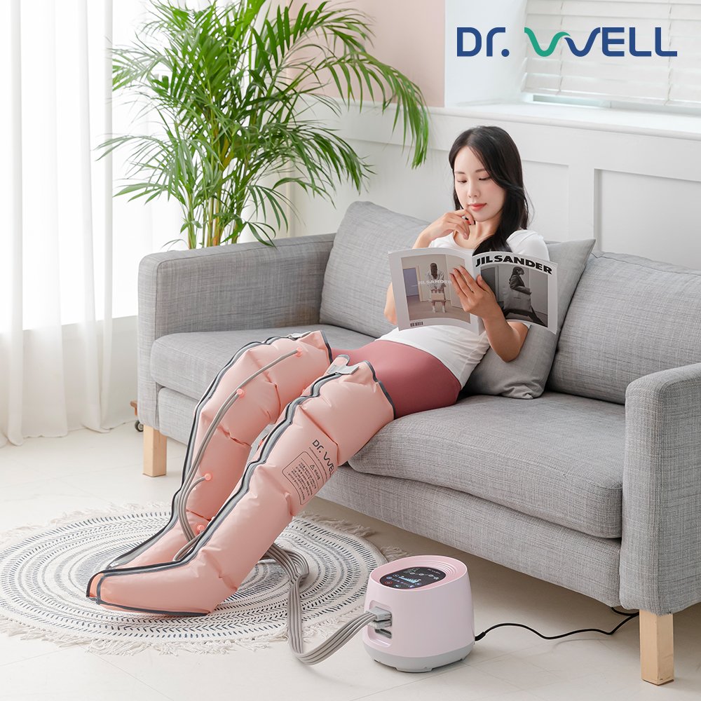 닥터웰 뉴에어라이너 4구 공기압 마사지기 DR-5800 (본체+다리) 상세 이미지 2