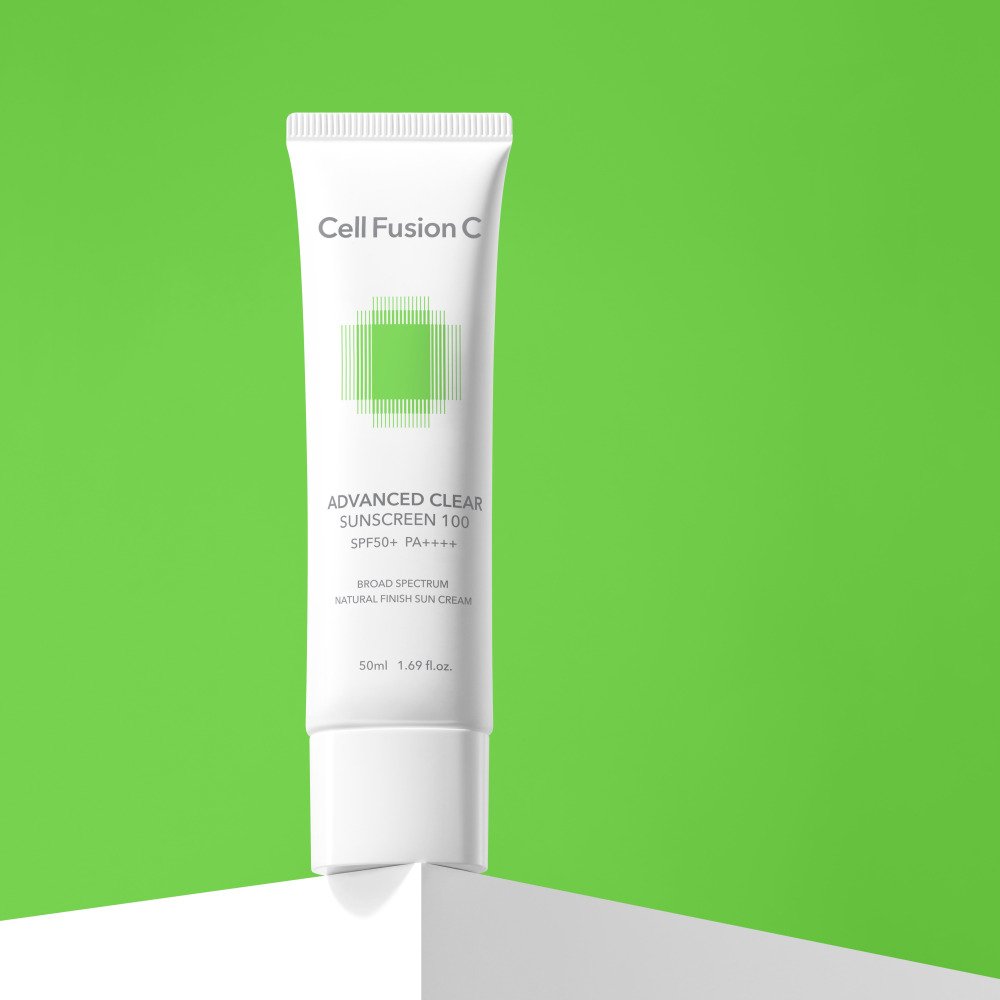 셀퓨전씨 어드밴스드 클리어 썬스크린 50ml+50ml / 데일리 수부지 프라이머 모공 요철 커버 베이스 선크림 상세 이미지 2